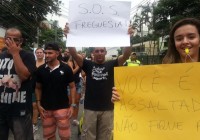 Moradores de Jacarepaguá protestam contra o aumento da violência no bairro