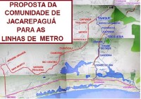 PARTICIPE! Reunião sobre o metro para a baixada de Jacarepaguá. Dia 30/01 às 16 hs.