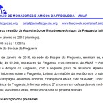 Ata da reunião da AMAF de 24/01/2015