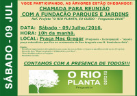 REARBORIZAÇÃO DA FREGUESIA – RIO PLANTA EU CUIDO