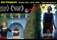 AQUARIUS estreia no Cine Joia Freguesia