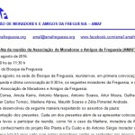 Ata da reunião da AMAF em 28/08.