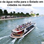 Querem privatizar a CEDAE como se isso fosse a solução do caos financeiro do nosso Estado. E depois de usar esse dinheiro como fica?