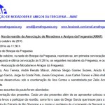 Ata da reunião da AMAF em 23/10.
