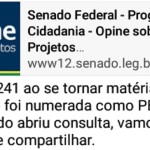 A atual situação, econômica e política do País e do nosso Estado, não permite a omissão.