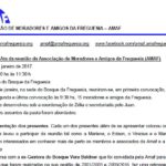 Ata da reunião da AMAF em 29/01/2017