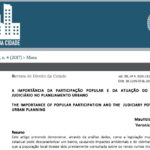 A AMAF se projeta, com suas lutas, no mundo jurídico do Direito da Cidade!