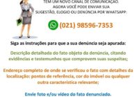 Maus tratos aos animais? Use o whatsapp da DPMA (Delegacia de Proteção ao Meio Ambiente).