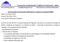 Ata da reunião de 27 de maio de 2018