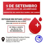 Campanha de Doação de Sangue para o Hospital Cardoso Fontes