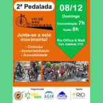 VEM AÍ a 2ª Pedalada Vai de Bike Freguesia – DIA 08/12 às 08 horas