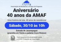 Venha participar da festa dos 40 anos da AMAF!