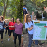 Primeira trilha da campanha Floresta em Pé Jacarepaguá